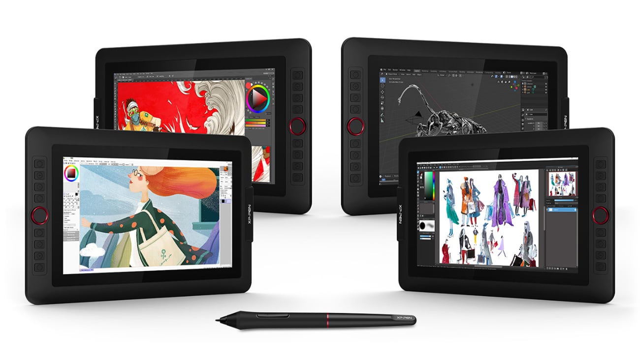 XP-PEN Artist 12 Pro 11.6 Inch Drawing Monitor Pen Display Full